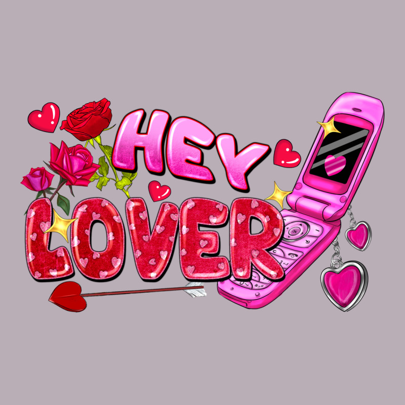 Hey Lover Flip Phone Valentine's Day Vintage Tee by FaDigitalArtStudio | Teevron