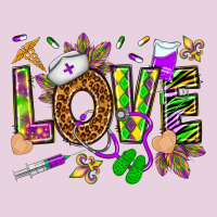 Mardi Gras Love Nurse Ladies Tee | Teevron