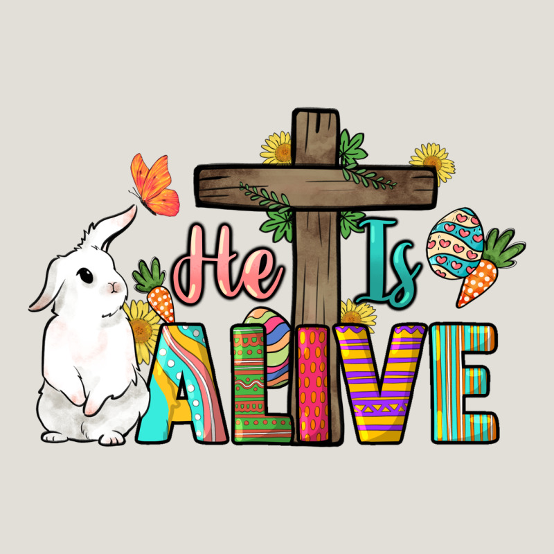He Is Alive Easter Day Heavy Core Tee by HowdyJamesFarm | Teevron