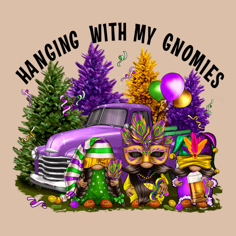 Mardi Gras Hanging With My Gnomies Urban Heavy Tee by FaDigitalArtStudio | Teevron