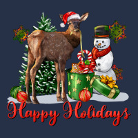 Happy Holidays Baby Deer Premium Hoodie | Teevron