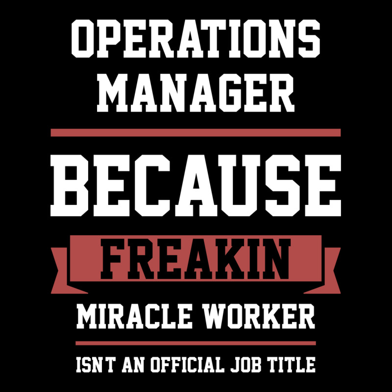 Operations Manager - Cool Gift Job Ladies Tee by artisFamous | Teevron