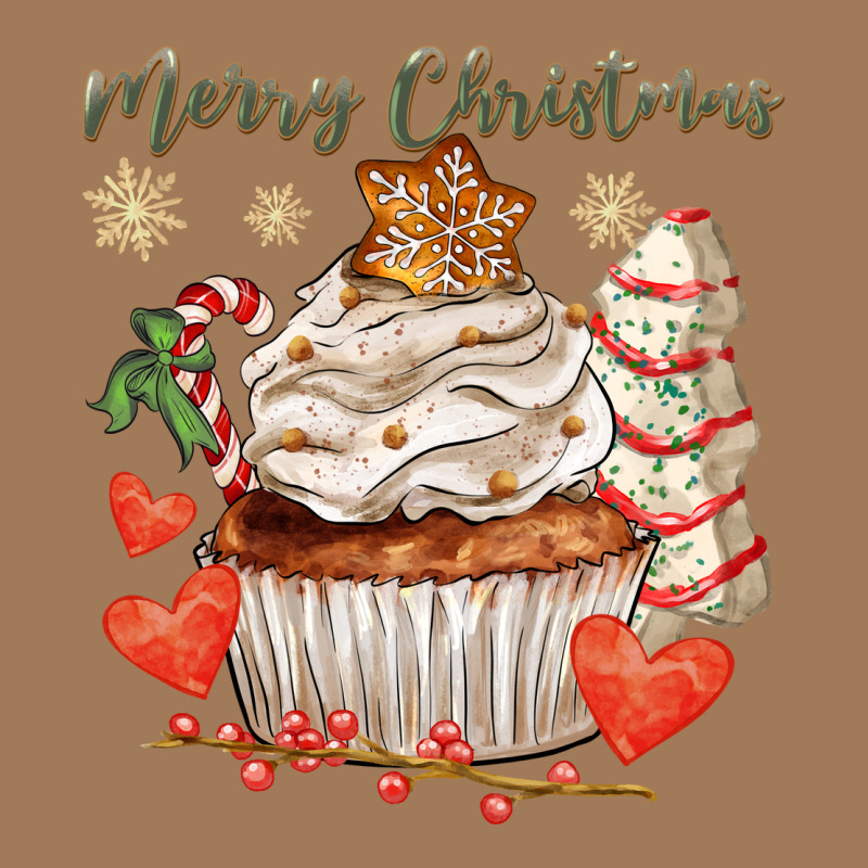 Merry Christmas Cupcake Classic Tee by CowGirlArtShop | Teevron