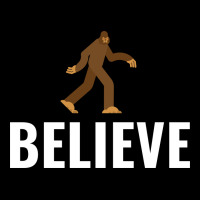 Believe Bigfoot White Ladies Tee | Teevron