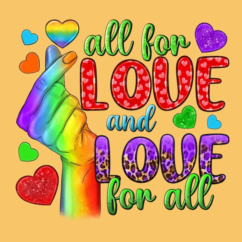 Western All For Love And Love For All Vintage Hoodie by BundleAndBundleShop | Teevron
