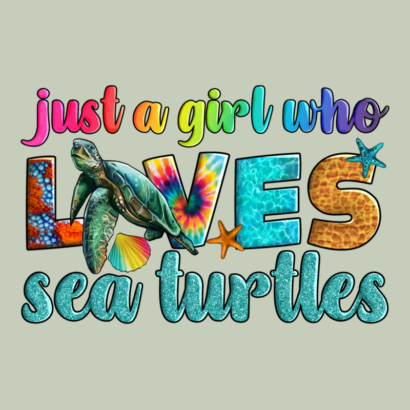 Just A Girl Who Loves Sea Turtle Classic Tee by Artiststas | Teevron