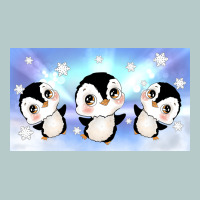 Cute Penguin Heavy Core Tee | Teevron