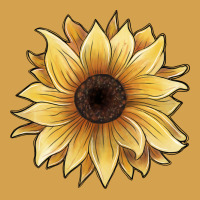 Watercolor Sunflower Urban Hoodie | Teevron