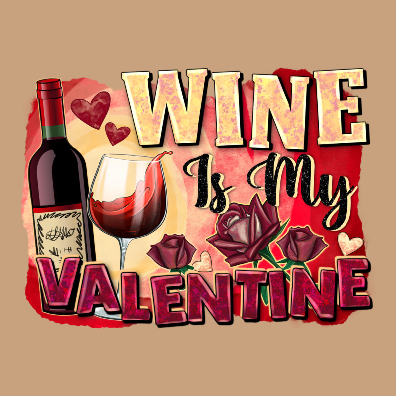 Wine Is My Valentine's Day Vintage Tee by FaDigitalArtStudio | Teevron