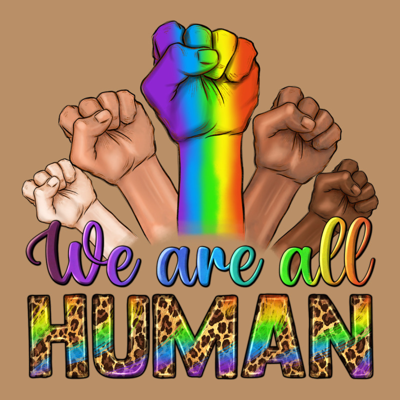 We Are All Human Vintage Hoodie by BundleAndBundleShop | Teevron