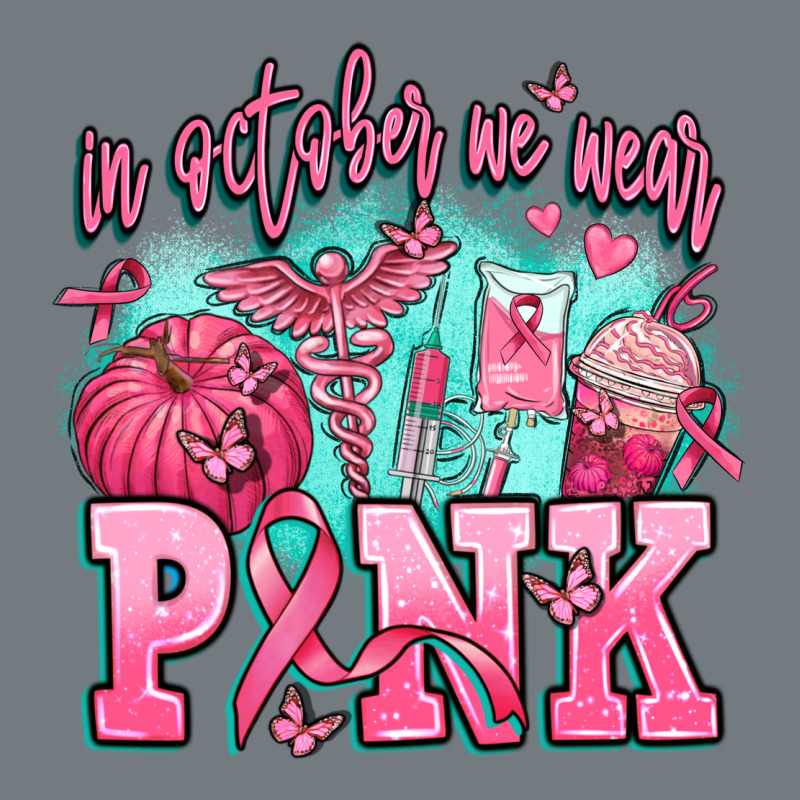 In October We Wear Pink Heavyweight Sweatshirt by AdoDesignShop | Teevron