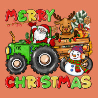 Merry Christmas Crew Tractor Classic Tee | Teevron