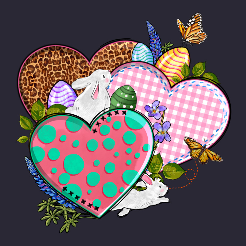 Easter Day Western Easter Hearts Vintage Tee by OliviaCreatesArt | Teevron