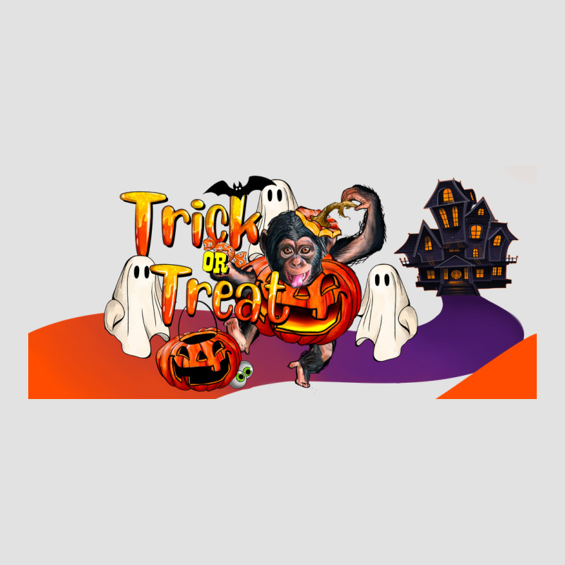 Trick Or Treat Baby Chimpanzee Premium Hoodie by LillyAllenDesigns | Teevron