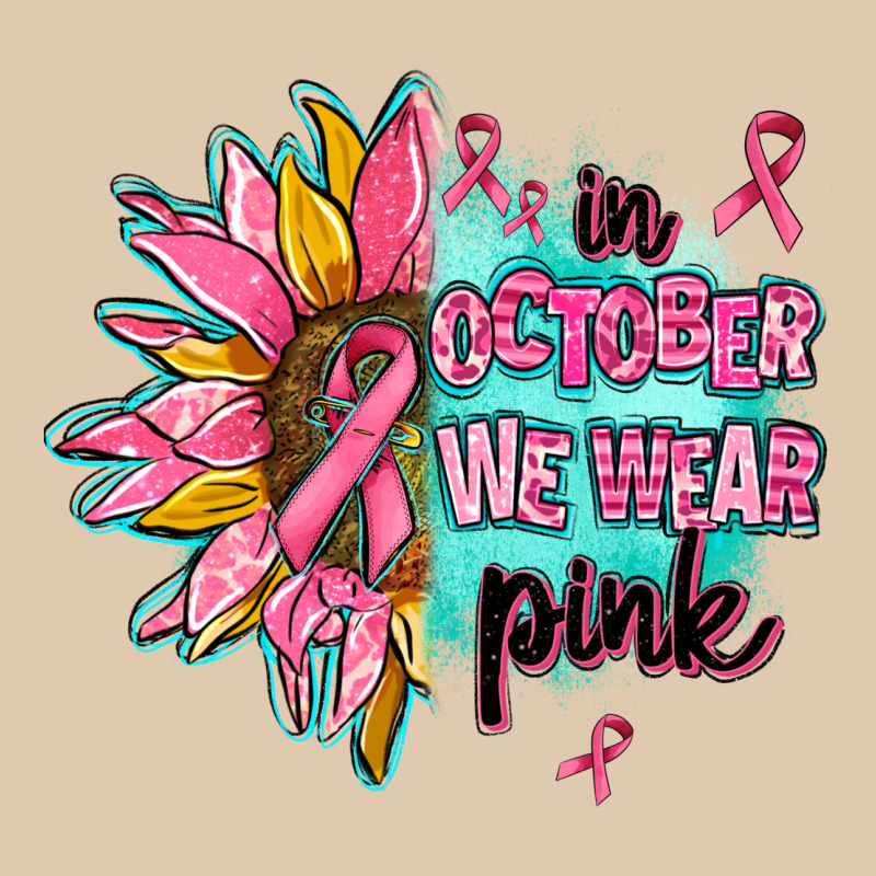 Sunflower In October We Wear Pink Heavyweight Sweatshirt by AdoDesignShop | Teevron