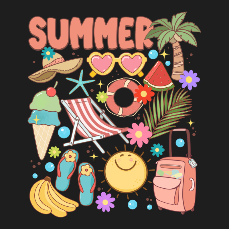 Retro Summer Heavyweight Hoodie by JahusDesignShop | Teevron