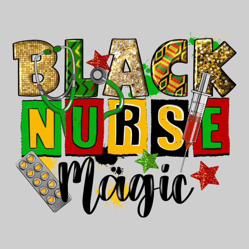 Black Nurse Magic Juneteenth Premium Tee by CowGirlArtShop | Teevron