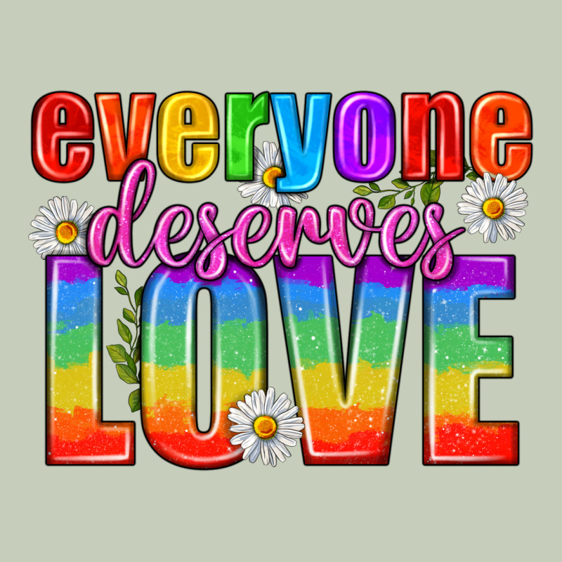 Everyone Deserves Love Pride Lgbtq Long Sleeve Tee by BundleAndBundleShop | Teevron