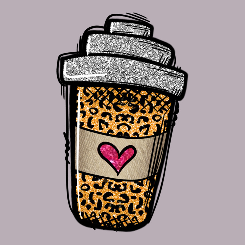 Leopard Glitter Coffee Cup Vintage Tee by Jasminsmagicworld | Teevron