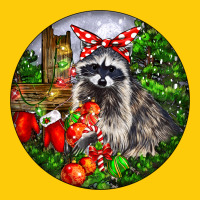 Christmas Raccoon Premium Hoodie | Teevron
