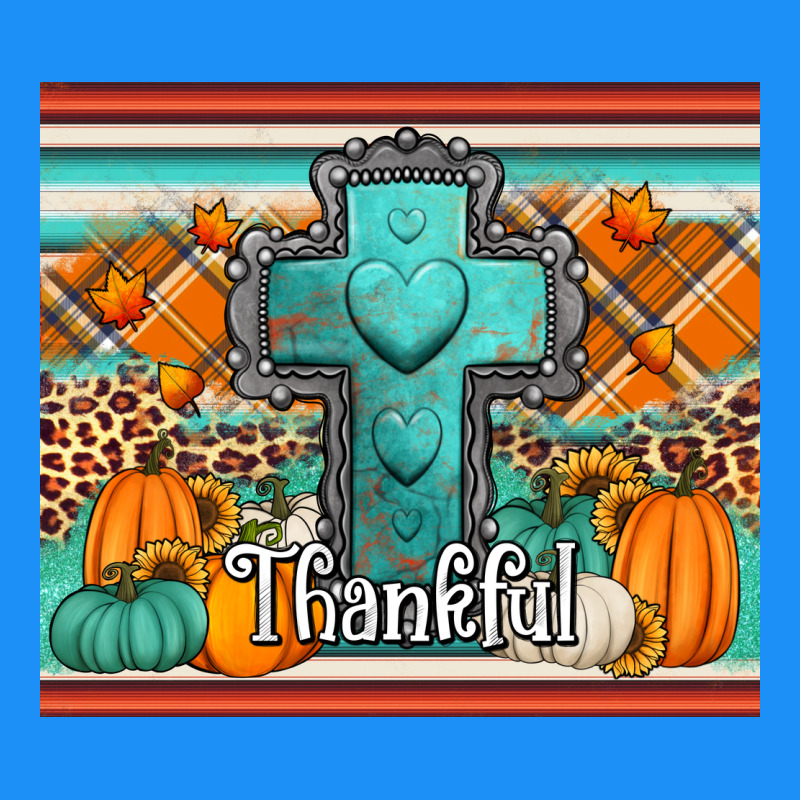 Fall Thankfull Cross Classic Tee by Jasminsmagicworld | Teevron