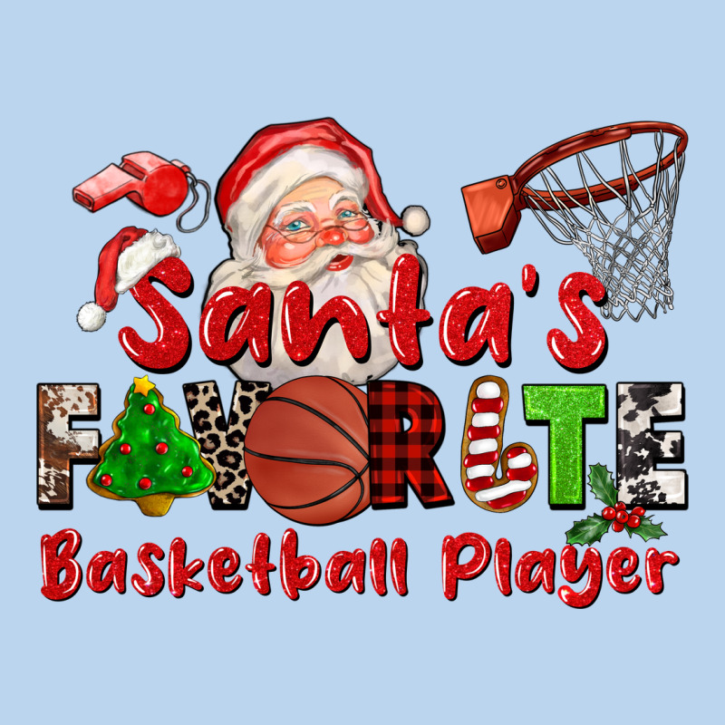 Santas Favorite Basketball Player Classic Tee by CowGirlArtShop | Teevron