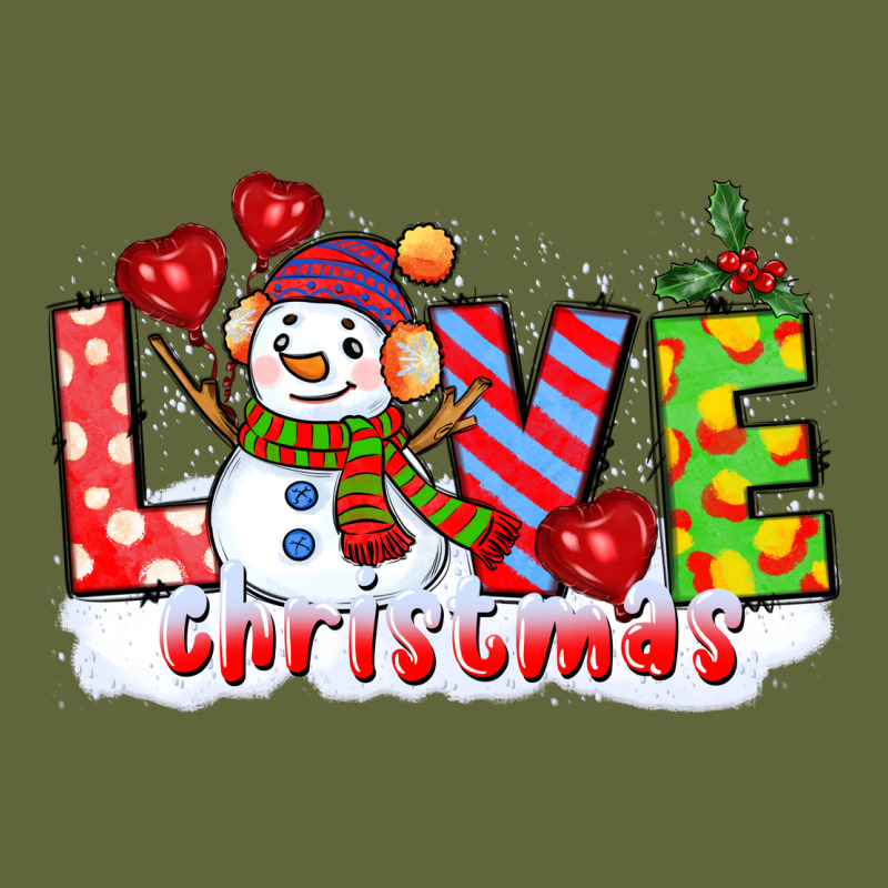 Love Christmas Snowman Classic Tee by CowGirlArtShop | Teevron