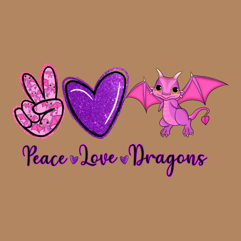 Peace Love Dragons Long Sleeve Tee by RanaPortraitStore | Teevron