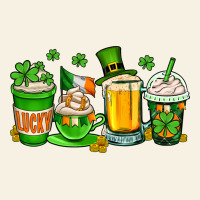 St. Patrick's Day Coffee Cups Vintage Tee | Teevron