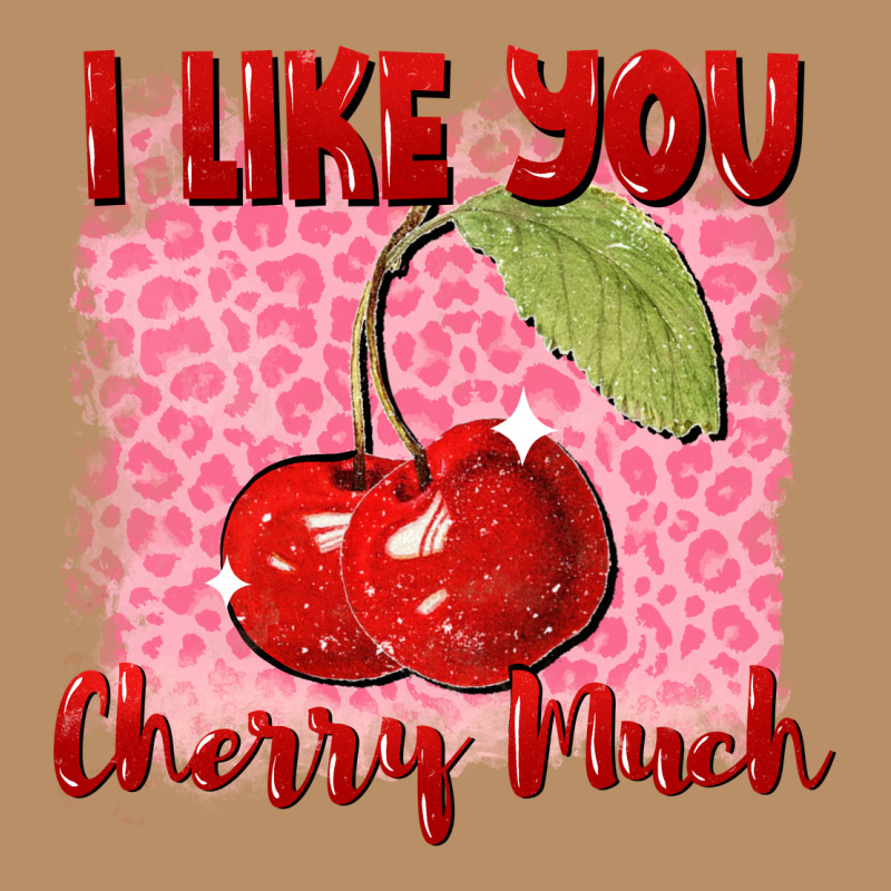 I Like You Cherry Much Vintage Hoodie by FaDigitalArtStudio | Teevron