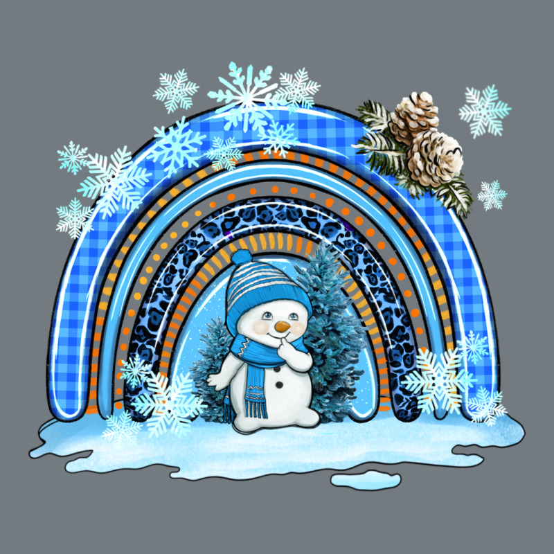 Winter   Rainbow And Snowman Heavyweight Sweatshirt by AdoDesignShop | Teevron