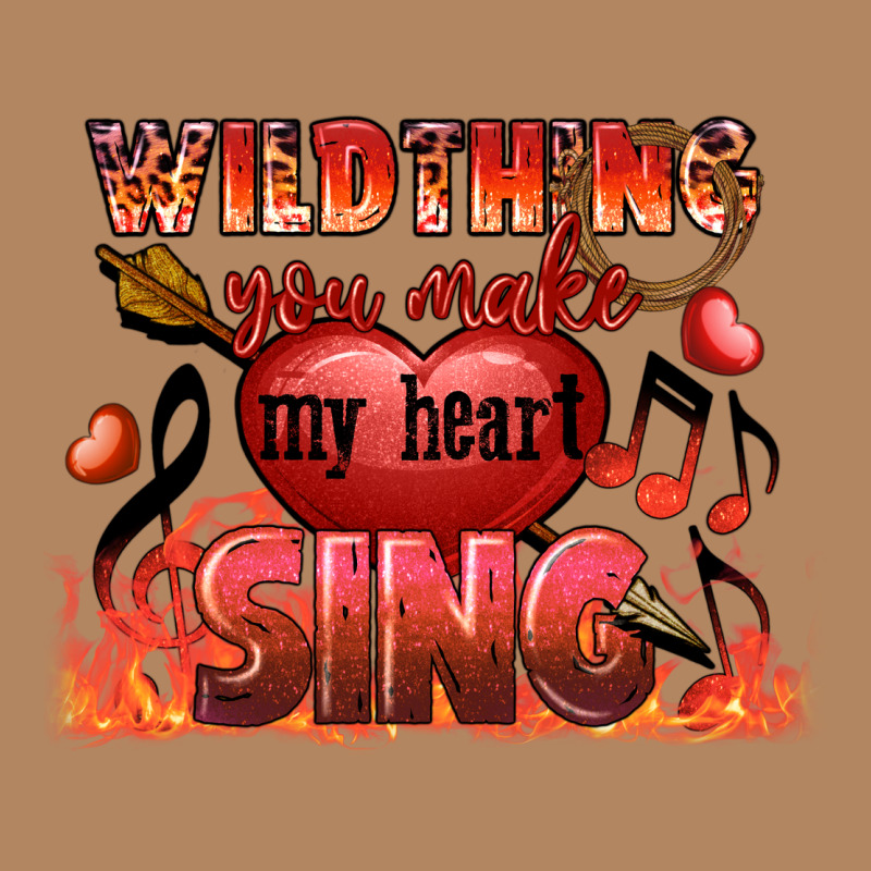 Valentine's Day Wild Thing You Make My Heart Sing Long Sleeve Tee by FaDigitalArtStudio | Teevron