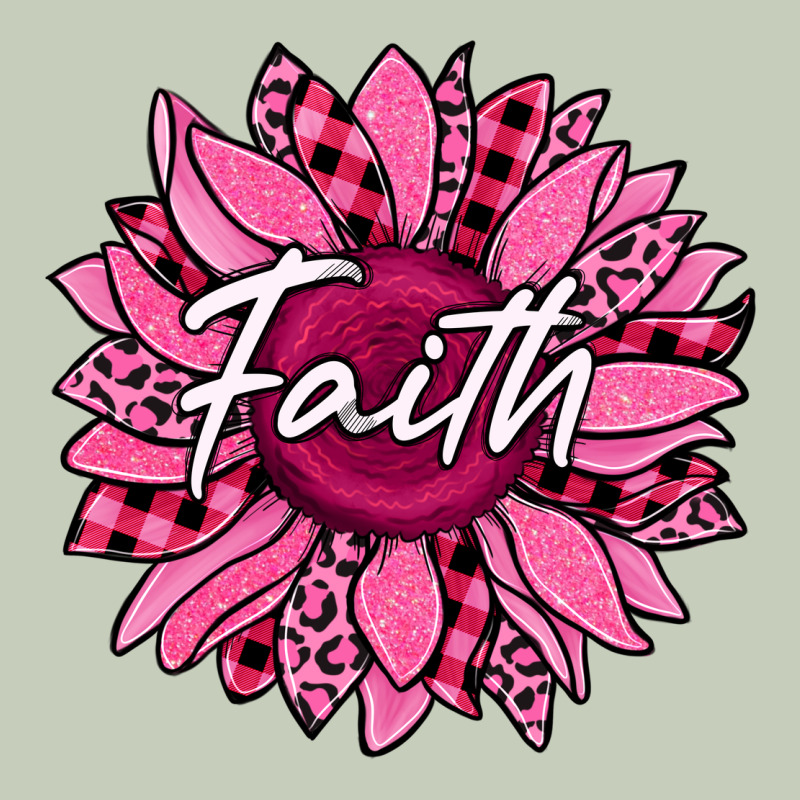 Faith Breast Cancer Awareness Sunflower Classic Tee by Jasminsmagicworld | Teevron