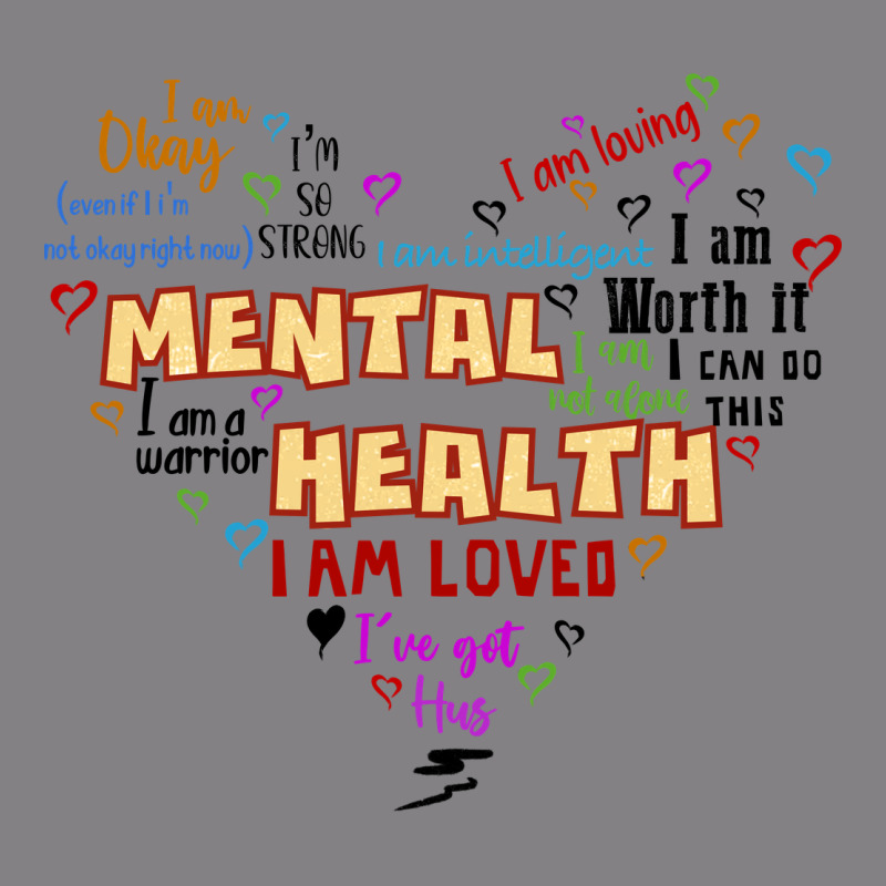 Mental Health Matters Heavyweight Hoodie by JahusDesignShop | Teevron