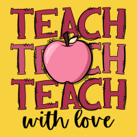 Teach With Love Premium Sweatshirt | Teevron