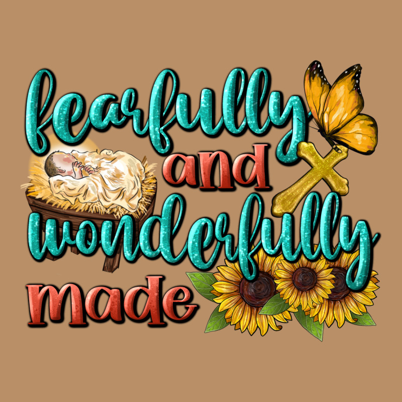 Fearfully And Wonderfully Made Vintage Hoodie by BundleAndBundleShop | Teevron