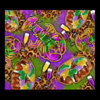 Mardi Gras With Crabs Tumbler Ladies Tee | Teevron