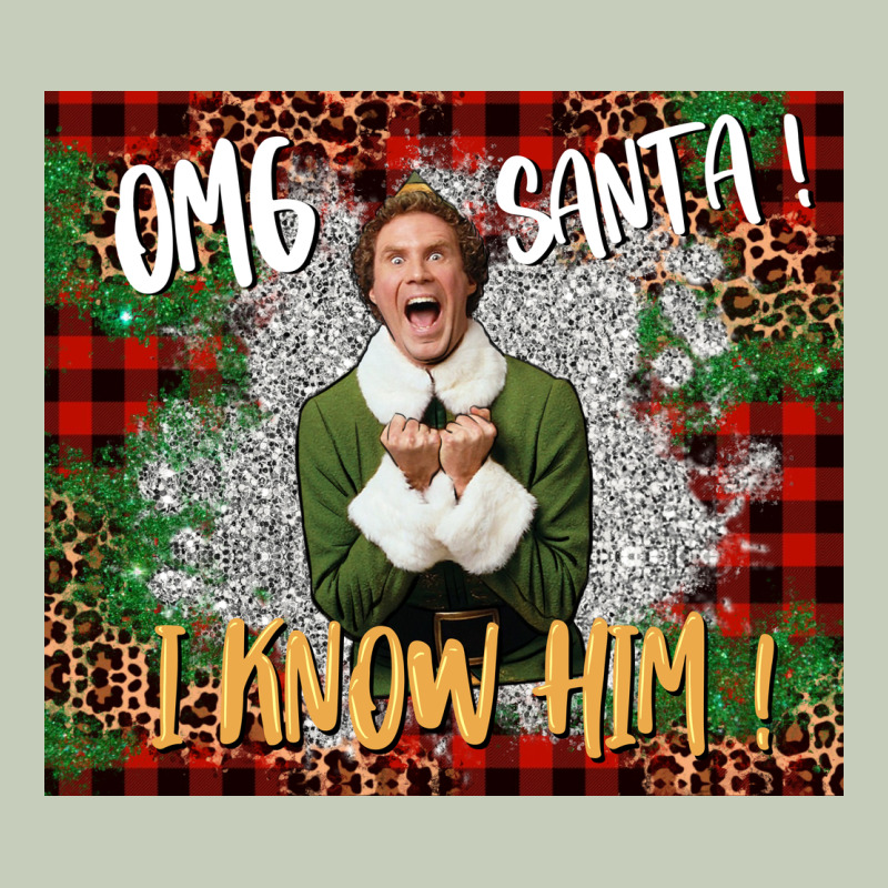 Omg Santa I Know Him Elf Classic Tee by CowGirlArtShop | Teevron