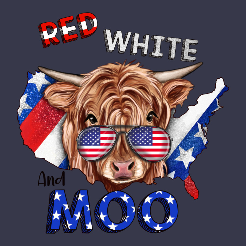 Red White And Moo Cow Long Sleeve Tee by RanaPortraitStore | Teevron