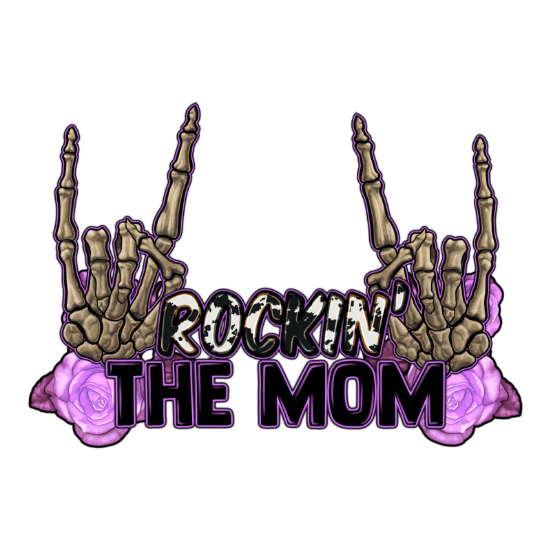Rockin' The Mom Ladies Tee by CowGirlArtShop | Teevron