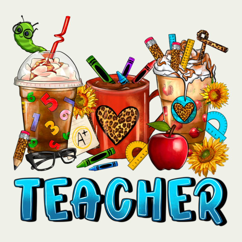 Teacher Coffee Cups Urban Heavy Tee by FaDigitalArtStudio | Teevron