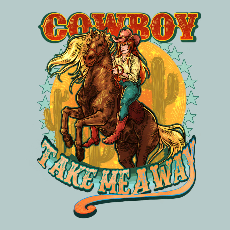 Busy Doing Cowgirl Shit Heavy Core Tee by HowdyJamesFarm | Teevron