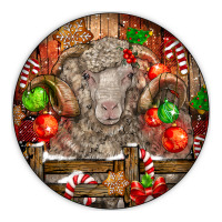 Christmas Merino Wool Sheep | Teevron