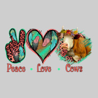 Peace Love Cows Premium Tee | Teevron