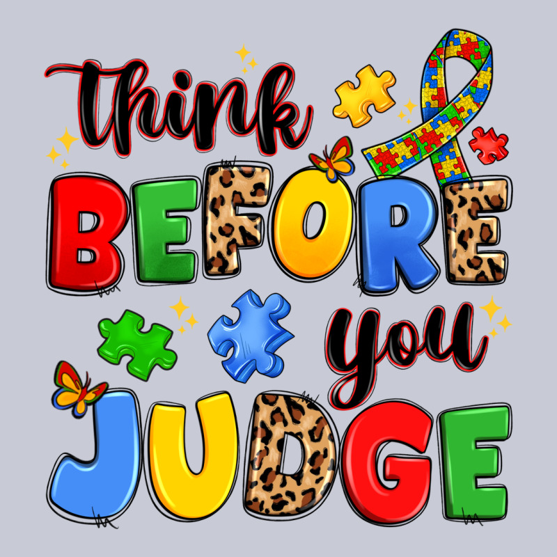 Think Before You Judge Heavyweight Hoodie by JahusDesignShop | Teevron