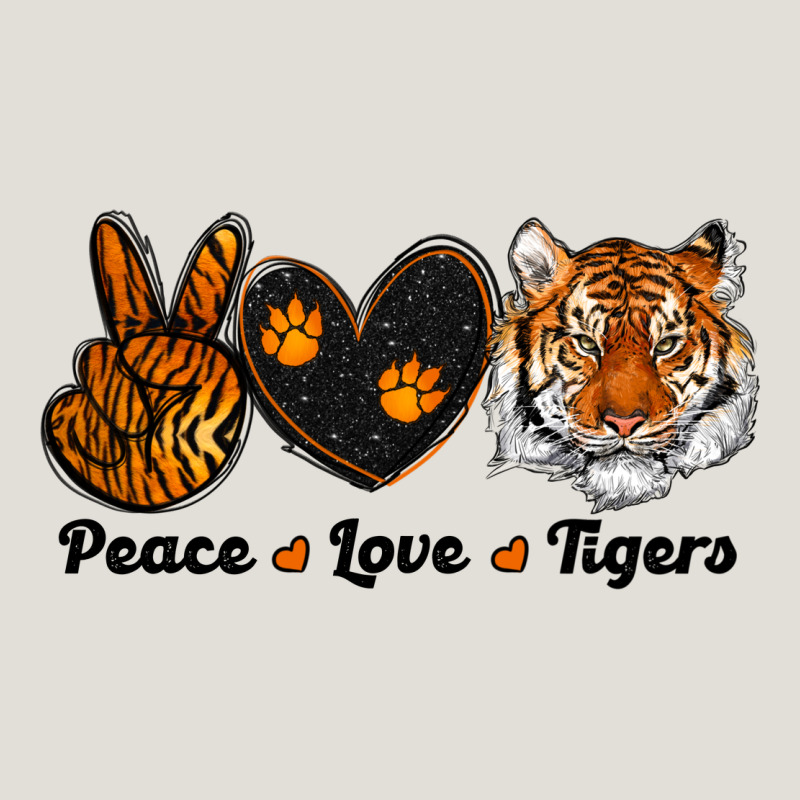 Peace Love Tigers Heavy Core Tee by RanaPortraitStore | Teevron