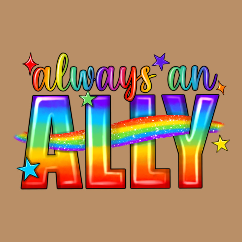 Always An Ally Pride Lgbtq Vintage Hoodie by BundleAndBundleShop | Teevron