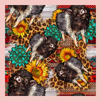 Baby Hampshire Pig Sunflowers Seamless Pattern Urban Heavy Tee | Teevron