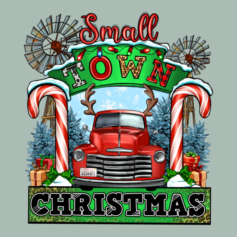 Small Town Christmas Classic Tee by CowGirlArtShop | Teevron