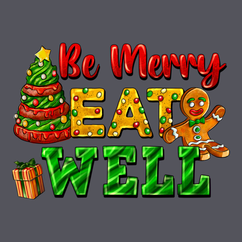 Be Merry Eat Well Vintage Hoodie by FaDigitalArtStudio | Teevron